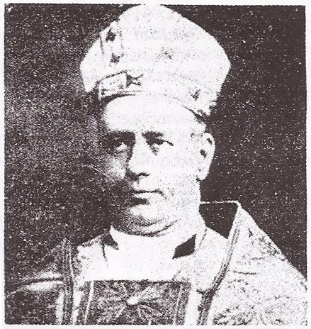 Bishop John Francis Welsh (3rd Bishop in Office from 28th October 1904 - 1916)