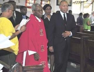 Former Bishop Calvin Bess & Former PM Manning