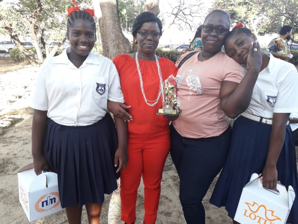 Winners of the Orange the World Creative Expression Competition 2019
