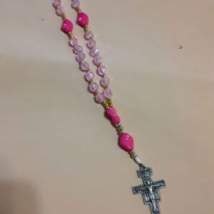 Pink Anglican Rosary