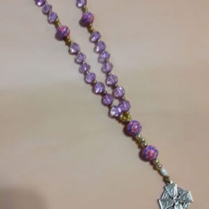 Lavender Anglican Rosary