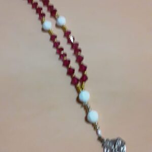 Ruby Red Anglican Rosary