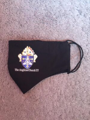 Black T&T Anglican Diocesan Mask