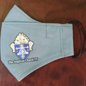 Grey T&T Anglican Diocese Mask