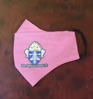 Light Pink T&T Anglican Diocesan Mask