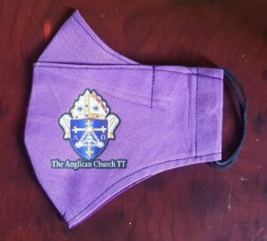 Lilac T&T Anglican Diocesan Mask