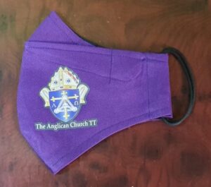 Purple T&T Anglican Diocesan Mask