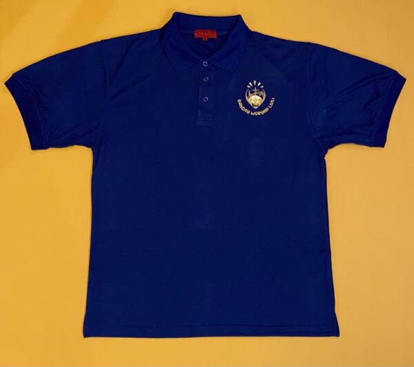 Sunday Worship Live Blue Polo Shirt