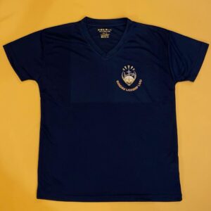 Sunday Worship Live Navy Blue V-Neck T-Shirt