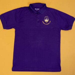 Sunday Worship Live Purple Polo Shirt