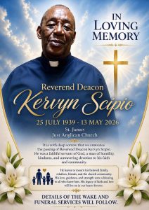 Reverend Deacon Kervyn Scipio