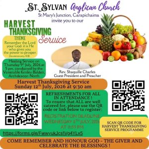 St. Sylvan Anglican Church Harvest Thanskgiving