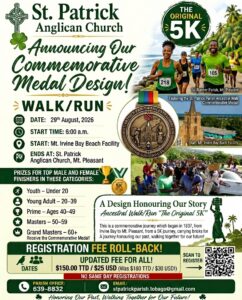 St. Patrick Parish Ancestral Walk/Run — “The Original 5K” flyer