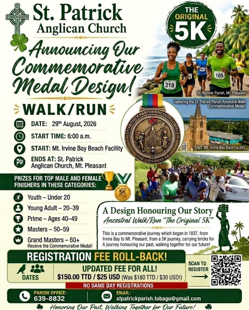 St. Patrick Parish Ancestral Walk/Run — “The Original 5K” flyer