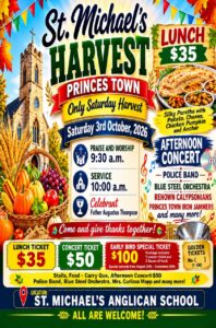 St. Michael’s Harvest – Princes Town flyer