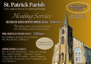 Healing Service — St. Patrick Parish flyer