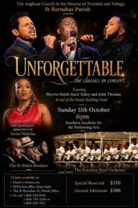 Unforgettable… The Classics in Concert — St Barnabas Parish flyer