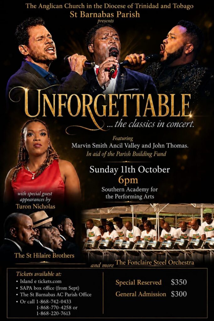 Unforgettable… The Classics in Concert — St Barnabas Parish flyer