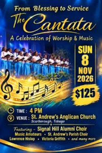 The Cantata: A Celebration of Worship & Music (“From Blessing to Service”) flyer
