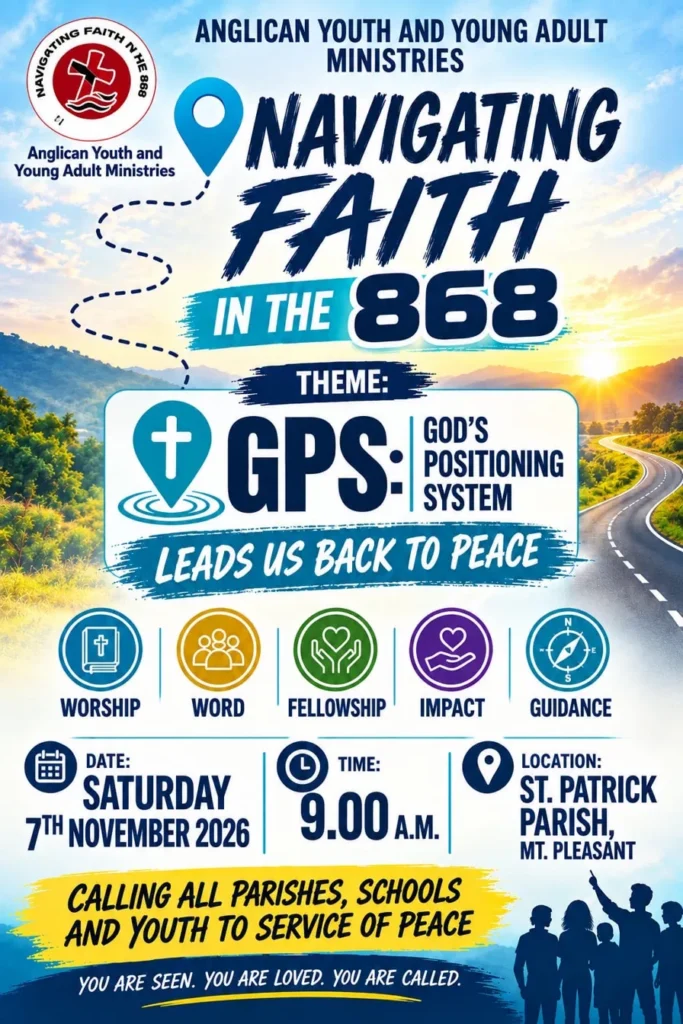 Anglican Youth and Young Adult Ministries: Navigating Faith in the 868 flyer